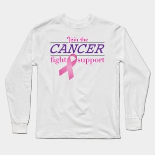 Cancer Support Long Sleeve T-Shirt